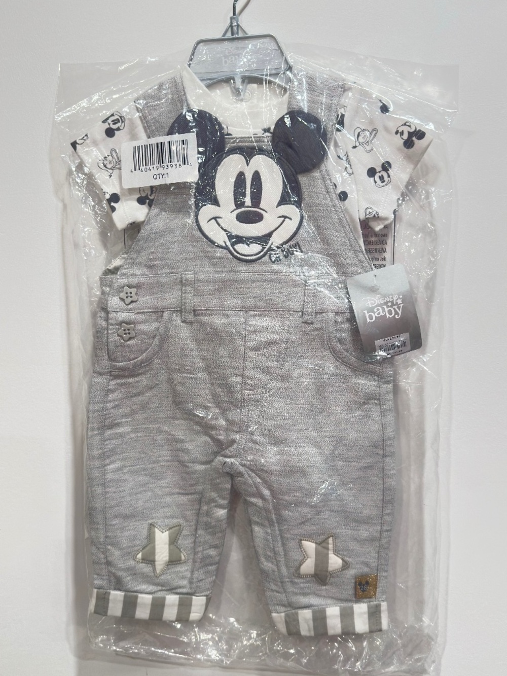 Disney Store Mickey Mouse Baby Boys 3-6 month outfit